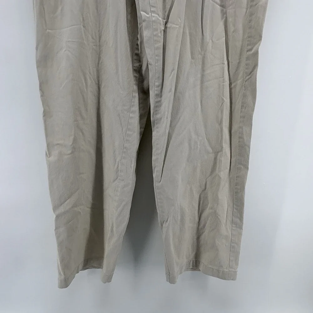 Tommy Bahama Mens 36x32 (Fits 36x31) Khaki Chino Pants Flat Front Casual